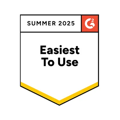 G2 Easiest to use